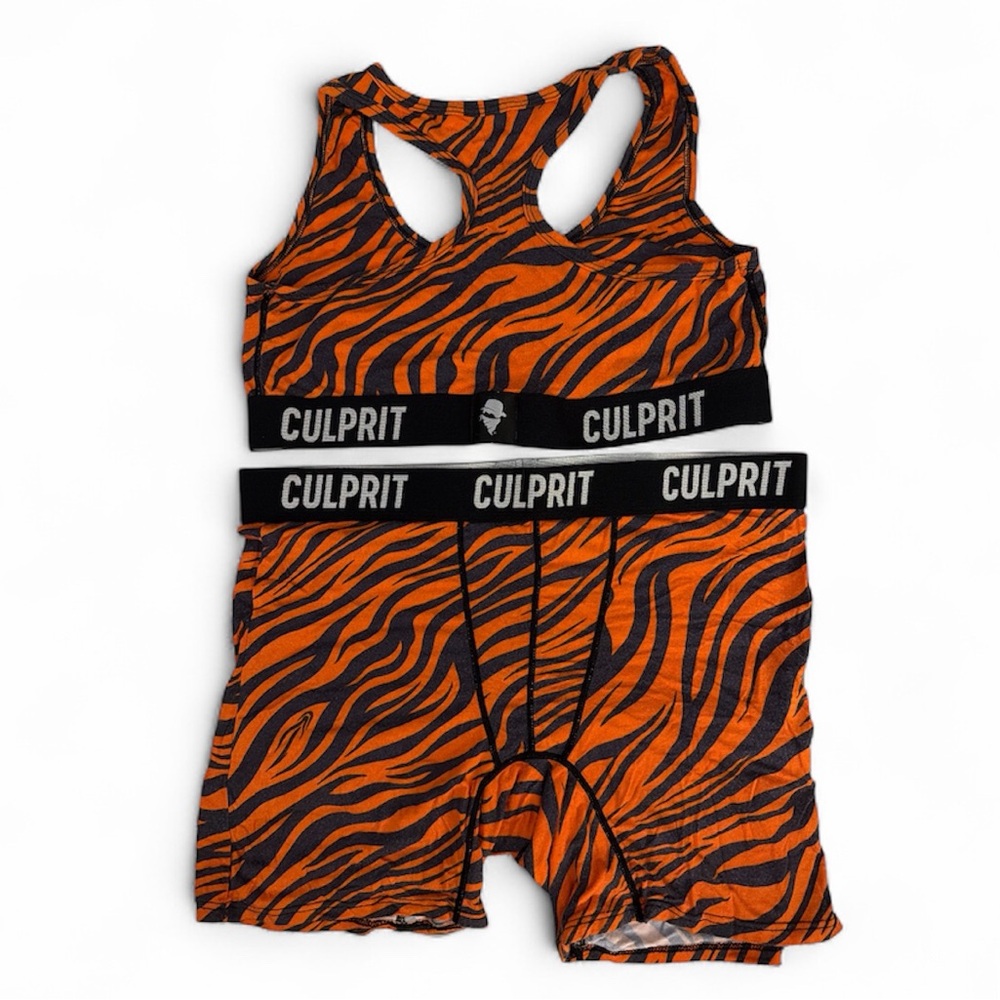 Culprit Women’s Boxers and Sports Bra Set XL